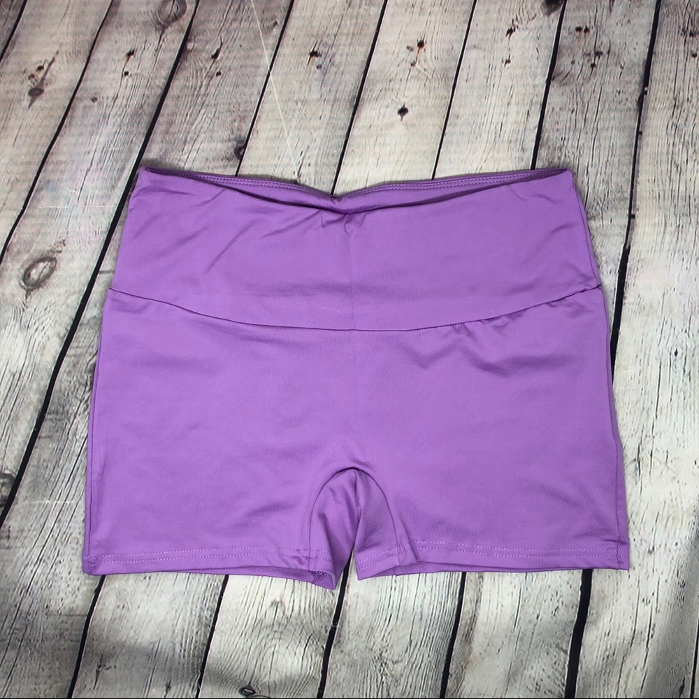 πππ Lavender Matching Workout Short Set - Picture 7 of 15